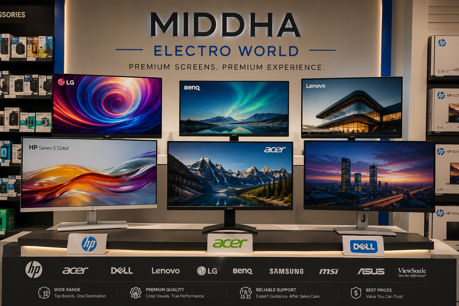 Premium PC Monitors from the World's Leading Brands icon